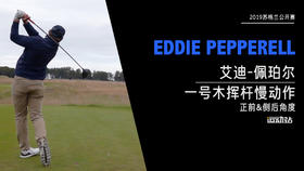艾迪·佩珀尔｜2019一号木挥杆慢动作（正前&侧后）角度欣赏