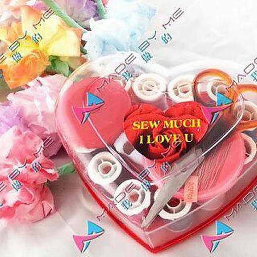 【我做的】爱心针线盒 商品图0