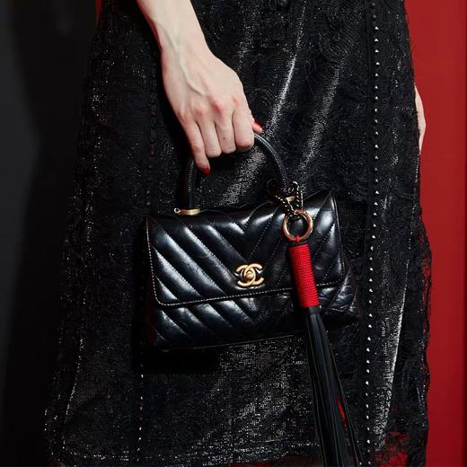 露台LOVEONTERRACE 牛皮流苏包包挂饰情调SP小皮鞭 商品图3