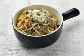 牛肝菌白酱意面Porcini Mushroom Spaghetti