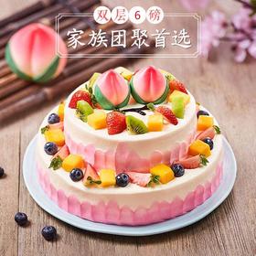 【福如东海双层蛋糕】🔥「免费赠送1个熊猫人唱歌+跳舞+主持」