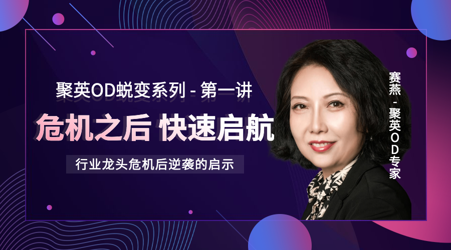 聚英公益八讲之一：危机之后，快速启航 —— 中国行业巨头危机后逆袭的启示