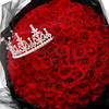 好运    99支红玫瑰，黑纱搭配，皇冠一个！（1929） 商品缩略图4