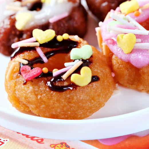 日本进口 嘉娜宝育菓子迷你寿司DIY食玩甜甜圈41g 商品图1