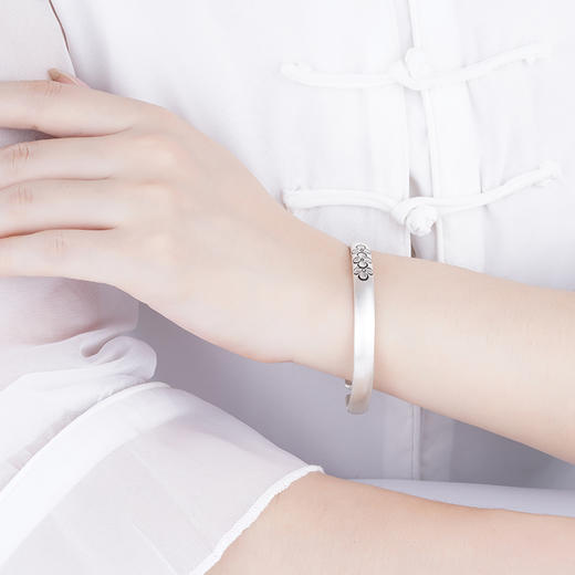 【花间语】子佩集原创手工ag999手镯