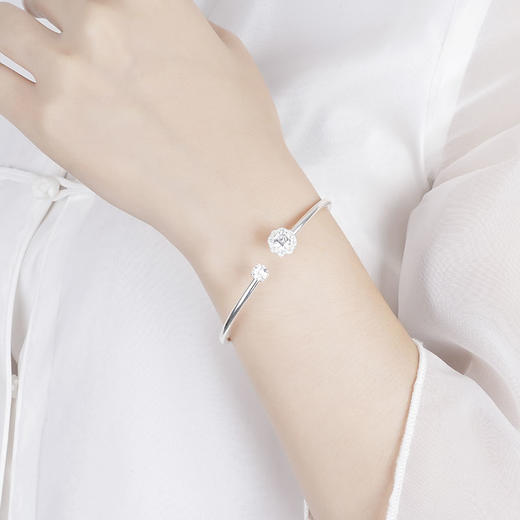 【时来运转】子佩集S990银手镯【SZ0549】2303 商品图2