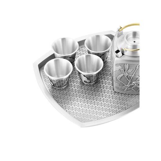 royalselangor/皇家雪兰莪 马来西亚锡器 四君子系列酒具套装 015179