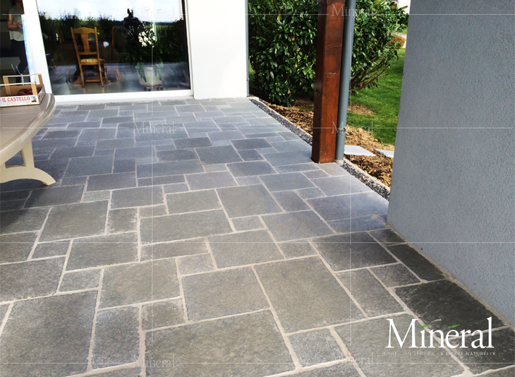 西班牙海洋蓝罗马拼古堡面