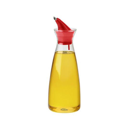 加拿大Trudeau防漏玻璃油瓶（红色） 商品图0