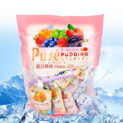 一莎夏日果味可吸果冻(综合味果汁果冻) 商品图2