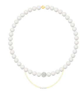 【施华洛世奇】珍珠项链材料包