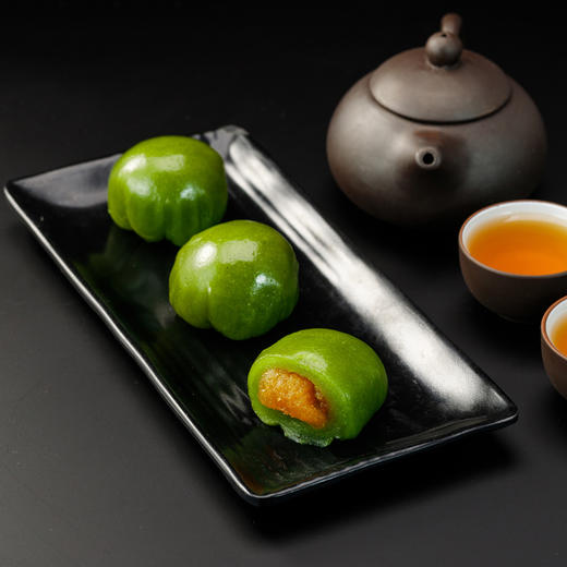 【江苏】艾草青团|春天味道的点心 驱寒湿 暖身 糯韧软绵 甘甜细腻