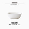 白玉6英寸正方碗 商品缩略图0