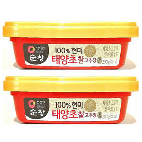 [묶음]청정원 태양초찰고추장200g*2