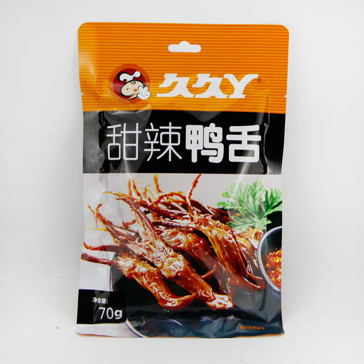 久久丫甜辣鸭舌70g 商品图0