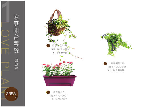 家庭阳台套餐舒适型 商品图2