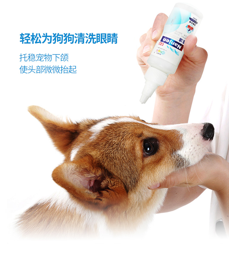 狗狗猫咪滴眼液日常护理清洁宠物专用泪痕消比熊博美幼犬猫咪眼药水