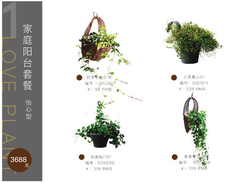 家庭阳台套餐怡心型 商品图2