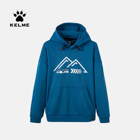 卡尔美春季时尚休闲卫衣男运动连帽宽松韩版学生套头衫