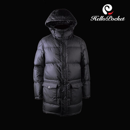 HP180213 男式派克羽绒大衣 商品图1