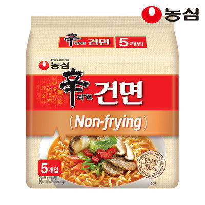 【5连包】农心 非油炸辛拉面97g*5   商品图0