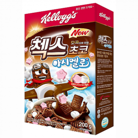 【中文】Kelloggs 巧克力棉花糖麦片200g 