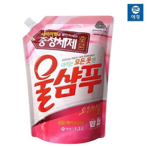 【中文】爱敬 沃尔洗衣液 袋装 1.4L  商品图0