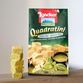 莱家抹茶威化饼干110g