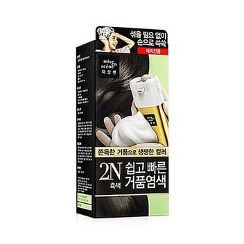 美妆仙 泡沫染发剂 2N自然黑   商品图0