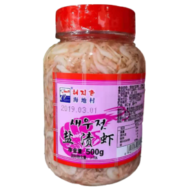 【中文】海地村 盐水虾酱500g