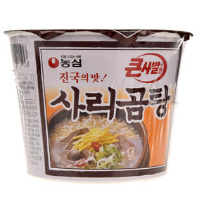 农心 沙厘熊牛尾汤面大碗111g농심 사리곰탕컵대111g