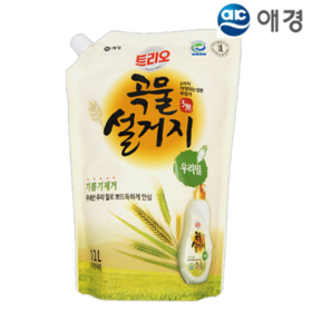 爱敬 小麦谷物洗涤剂 袋装 1.2L 