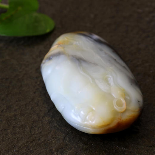 和田玉（青花）独籽摆件--飞天（邱启敬）257.75g 商品图2