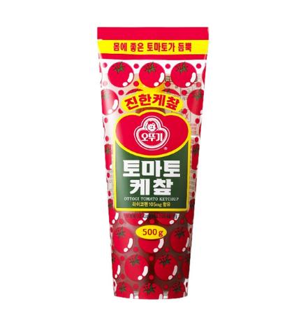 【中文】不倒翁 番茄酱500g  商品图0