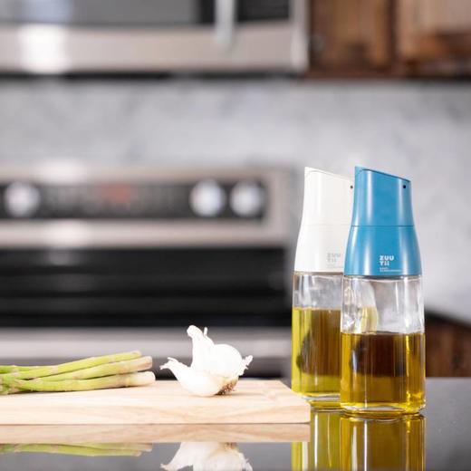 加拿大ZUUTii玻璃油壶套装自动开盖油壶 商品图2