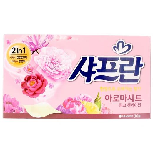 LG 衣物柔顺芳香纸巾-玫瑰/粉  商品图0