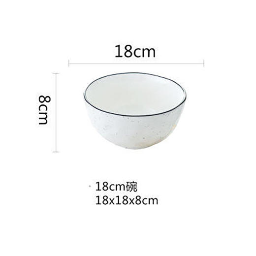 圆圈点点18cm面碗 商品图0