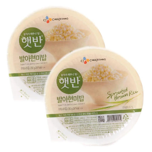 [묶음]백설 햇반발아현미밥210g*2 商品图0
