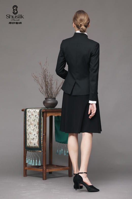 25BWZ9274蜀锦商务西装上衣GZ1905 商品图4