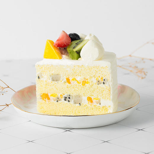 【盛放鲜果蛋糕1个】🔥「免费赠送1个熊猫人唱歌+跳舞+主持」 商品图1