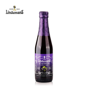 【临期特价】比利时果味林德曼黑加仑250ML  3.5%VOL