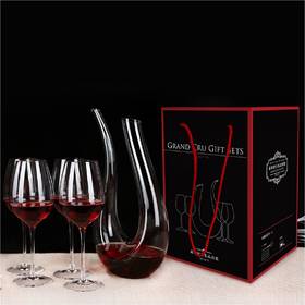 [酒具]1950 U型套手工水晶套装（礼盒）