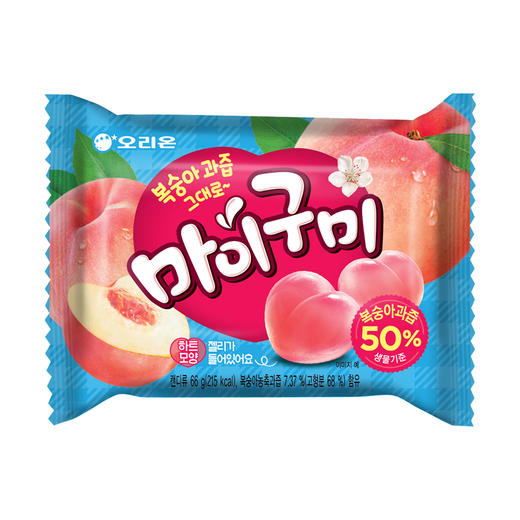 好丽友QQ糖桃子味66g 商品图1