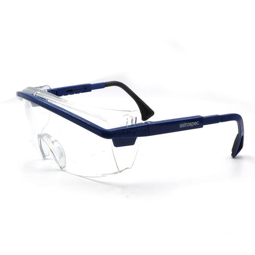 uvex护目镜蓝架防尘眼镜骑行劳保防护防风防飞溅防灰尘挡风透明 商品图1