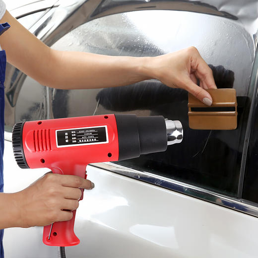 德力西电气(delixi electric)数显型热风枪2000w手持调温贴膜烤枪吹风