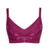 皇家丽美文胸调整型无钢圈中杯美背四排扣内衣精美刺绣羽毛WW918-2 商品缩略图6