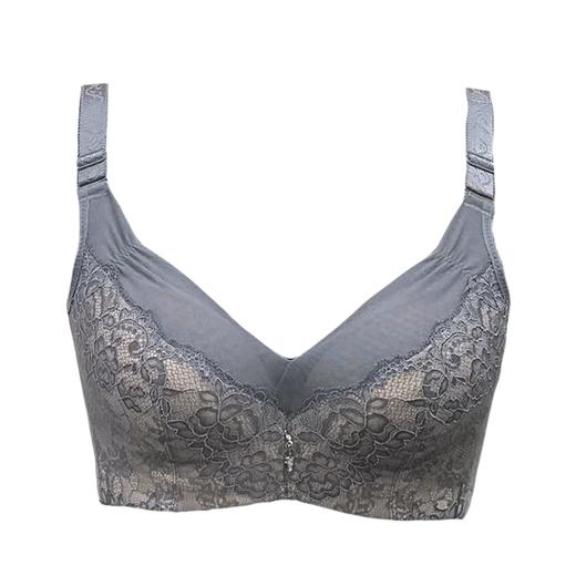 【秒杀品不退不换】皇家丽美文胸网纱水晶杯内衣美背四排扣显小胸内衣WJ912-1 商品图2