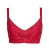 皇家丽美文胸调整型无钢圈中杯美背四排扣内衣精美刺绣羽毛WW918-2 商品缩略图3