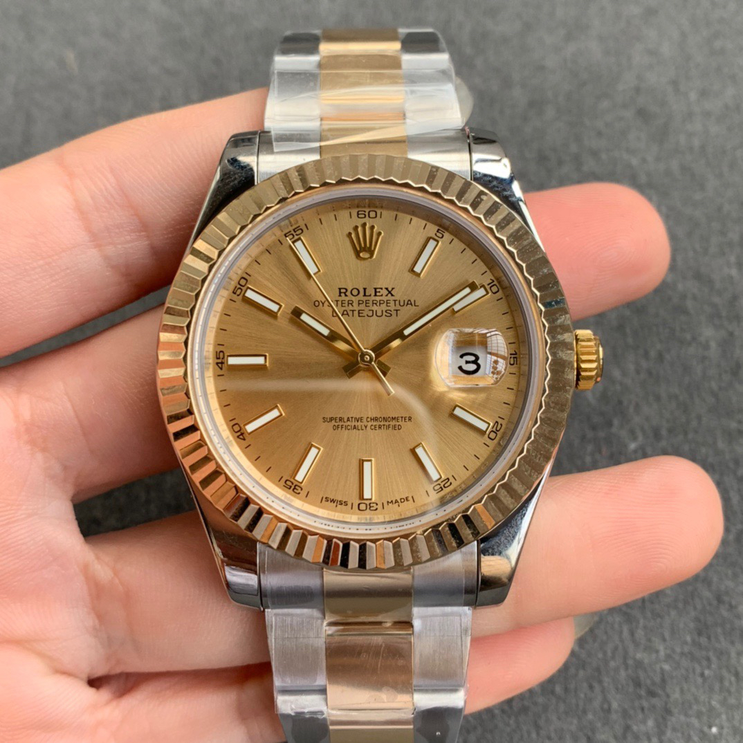 rolex勞力士 41mm日誌型 藍寶石鏡面 各種顏色錶盤齊全,更新了殼與帶