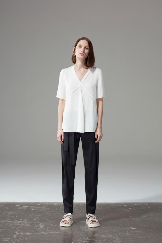 系腰带小脚裤 商品图0